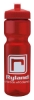 Garyline® Champ Transparent Color Bottle - 28 oz. - Red